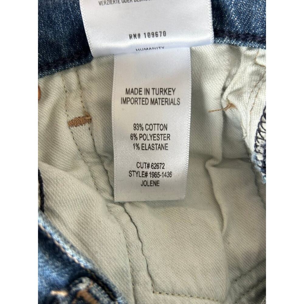 Citizens of Humanity Jolene High Rise Jeans Blue Size 26 Straight Leg - Picture 9 of 9